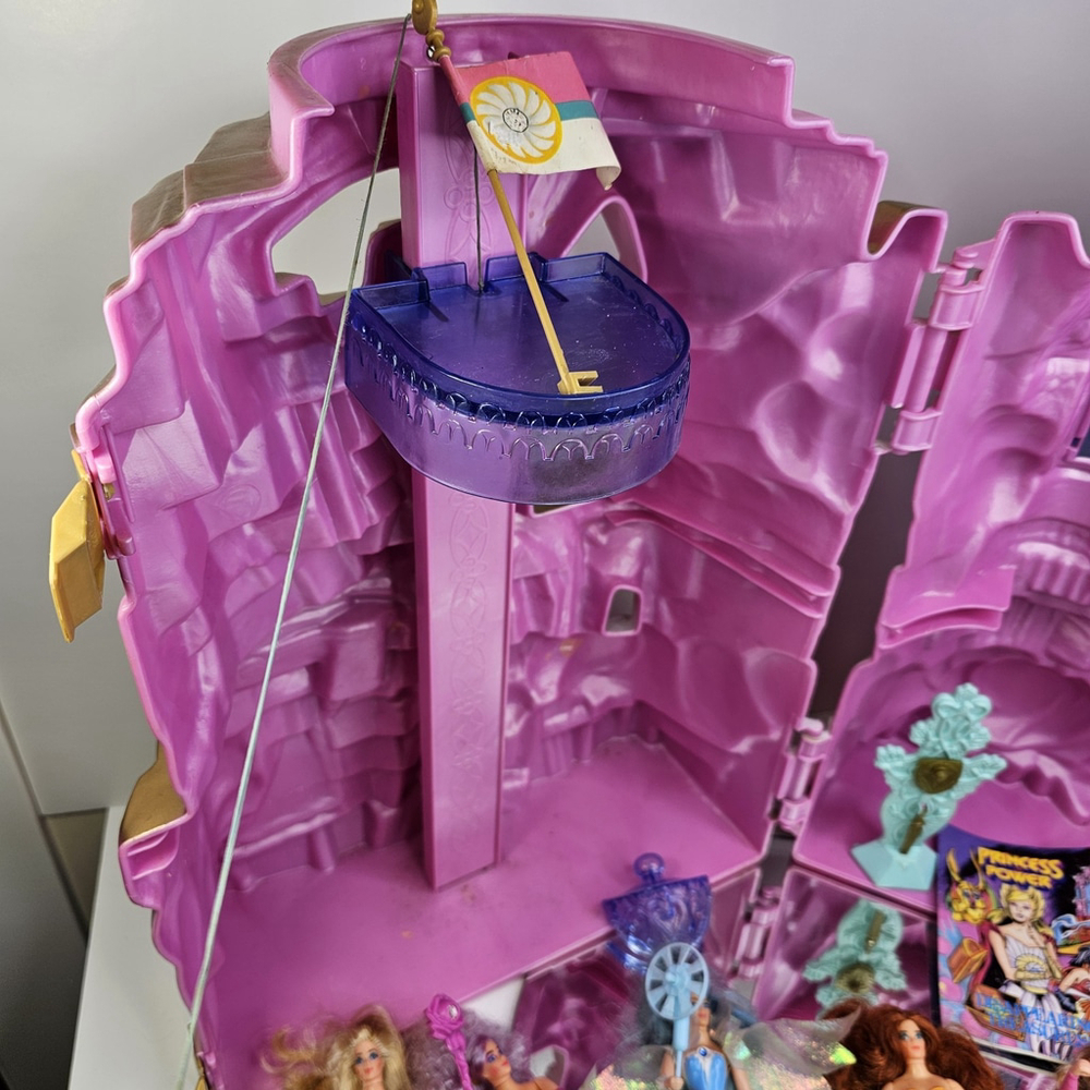Vintage 80s Mattel Princess Of Power She-Ra Crystal Castle Pieces & Figure MOTU - Picture 13 of 16